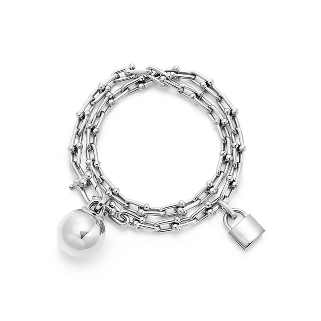 HARDWEAR SMALL WRAP SILVER BRACELET