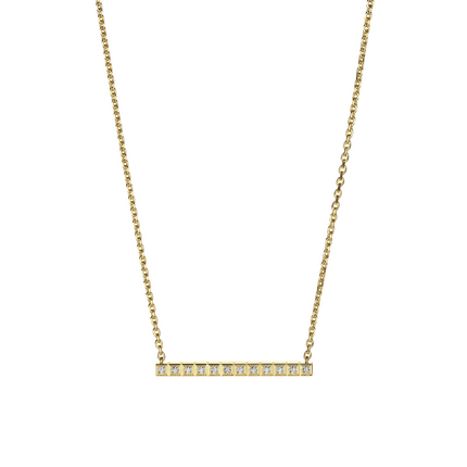 ICE CUBE FULL-SET DIAMONDS NECKLACE