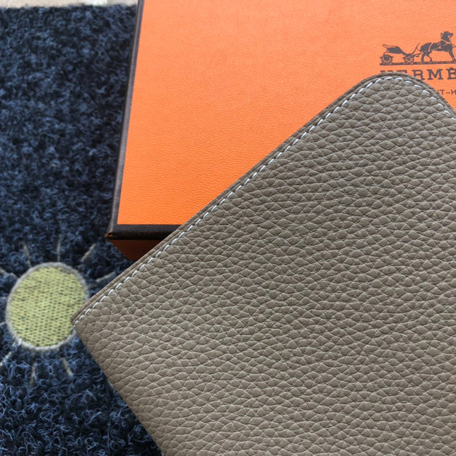 TOGO PASSPORT HOLDER 20 IN LIGHT BROWN CALFSKIN