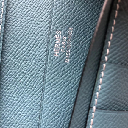 BEARN LONG 17 WALLET IN PINE GREEN EPSOM LEATHER