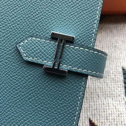 BEARN LONG 17 WALLET IN PINE GREEN EPSOM LEATHER