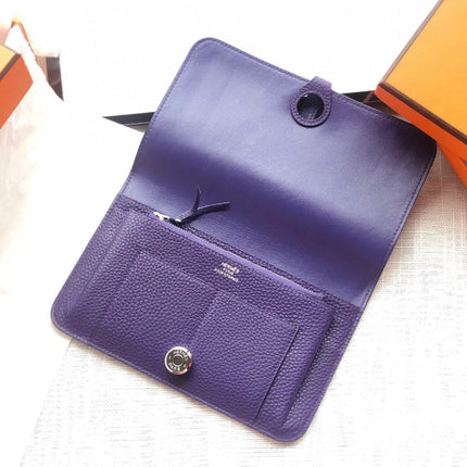 HM Dogon Wallet 20 Purple Togo Shw