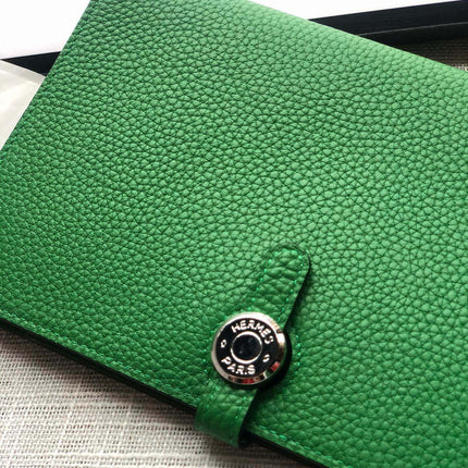 HM Dogon Wallet 20 Green Togo Shw