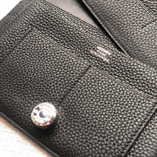 HM Dogon Wallet 20 Black Togo Shw
