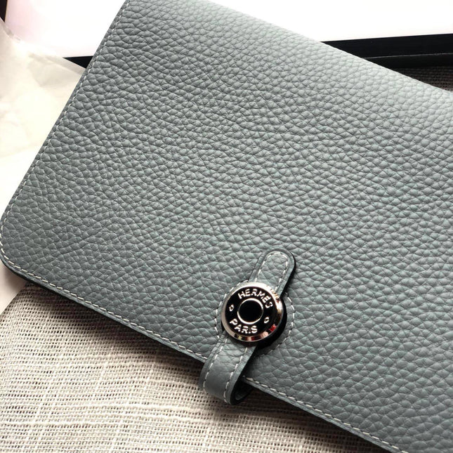 HM Dogon Wallet 20 Navy Blue Togo Shw