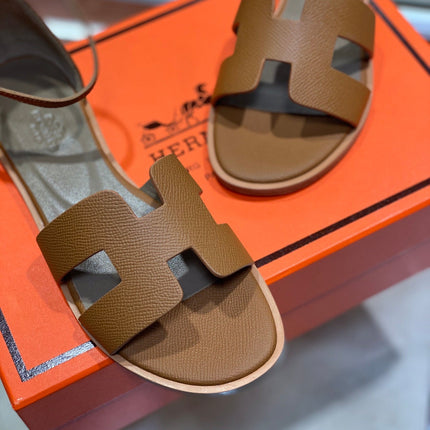 SANTORINI SANDAL COPPER CALFSKIN