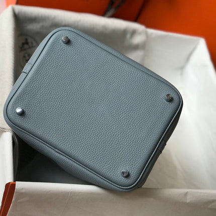 picotin lock 22 stone blue togo shw