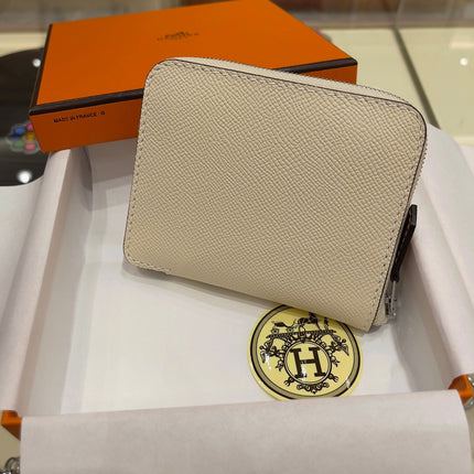 HM Compact Wallet 11.5 Ivory Epsom