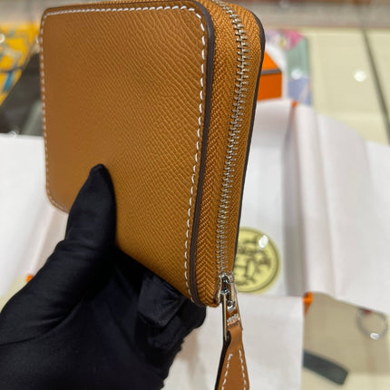 HM Compact Wallet 11.5 Tan Epsom