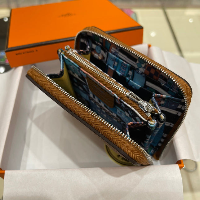 HM Compact Wallet 11.5 Tan Epsom