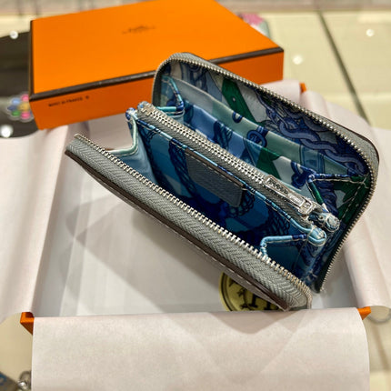 HM Compact Wallet 11.5 Grey Epsom