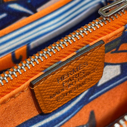 HM Compact Wallet 11.5 Orange Epsom
