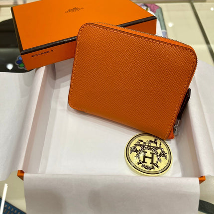 HM Compact Wallet 11.5 Orange Epsom
