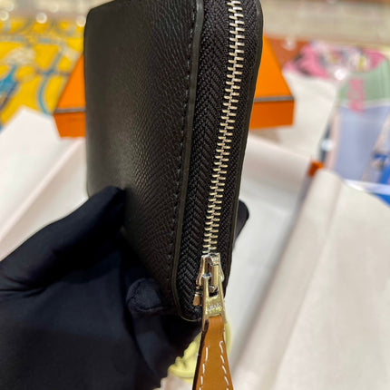 HM Compact Wallet 11.5 Black Epsom