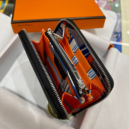 HM Compact Wallet 11.5 Black Epsom