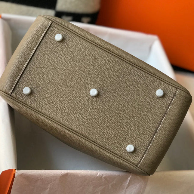 HM LINDY 26 BAG KHAKI CALFSKIN