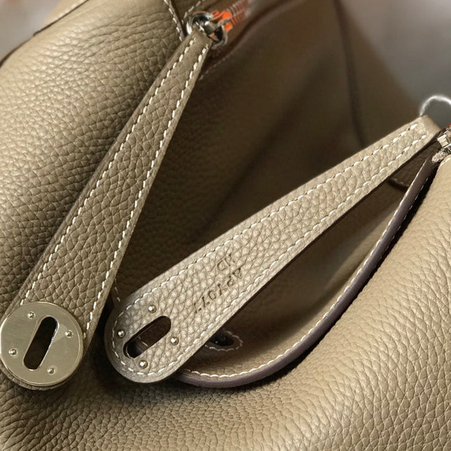 HM LINDY 26 BAG KHAKI CALFSKIN