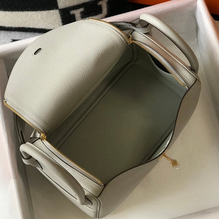 HM LINDY 26 BAG CREAM CALFSKIN