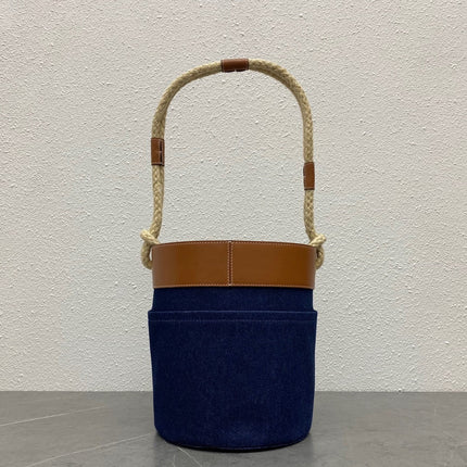 BUCKET CORDE 23 DENIM FABRIC NAVY BLUE