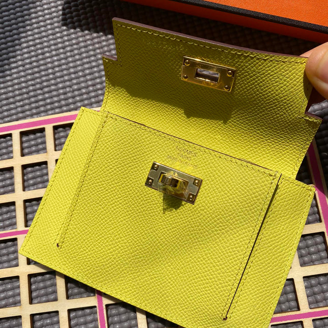 HM Kelly Pocket 13.5 Lime Epsom Ghw