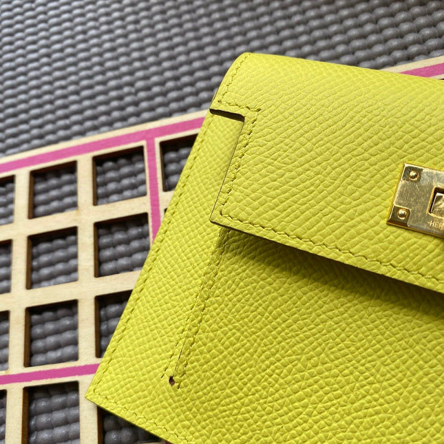 HM Kelly Pocket 13.5 Lime Epsom Ghw