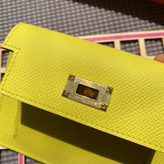 HM Kelly Pocket 13.5 Lime Epsom Ghw