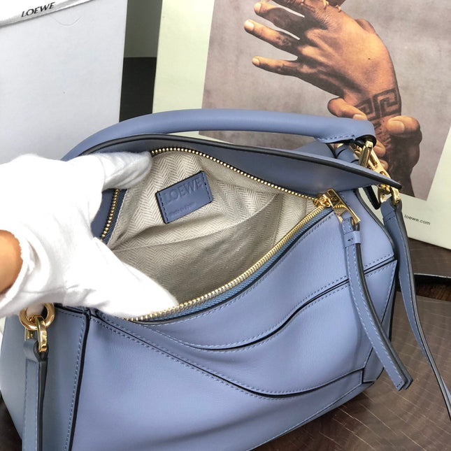 SMALL PUZZLE 24 BAG IN CLASSIC LIGHT PURPLE CALFSKIN