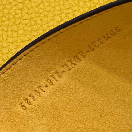 PEEKABOO ISEEU 33 IN YELLOW GRAINED CALFSKIN SILVER HARDWARE