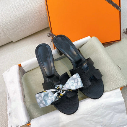 0asis Sandal Epsom Calfskin Black