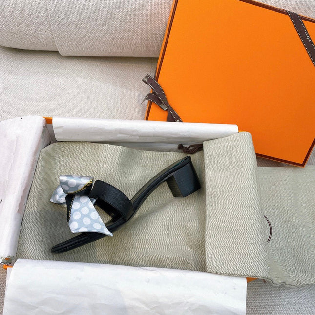 0asis Sandal Epsom Calfskin Black