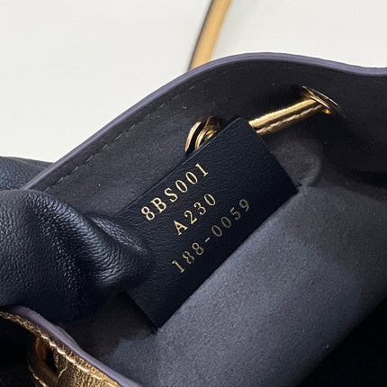 MON TRESOR 18 IN GOLD METALLIC CALFSKIN