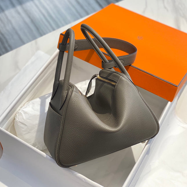 HM LINDY 30 BAG OLIVE CALFSKIN