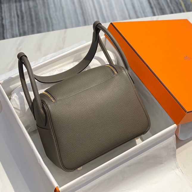 HM LINDY 30 BAG OLIVE CALFSKIN