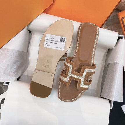 Oran Sandal Brown Leather