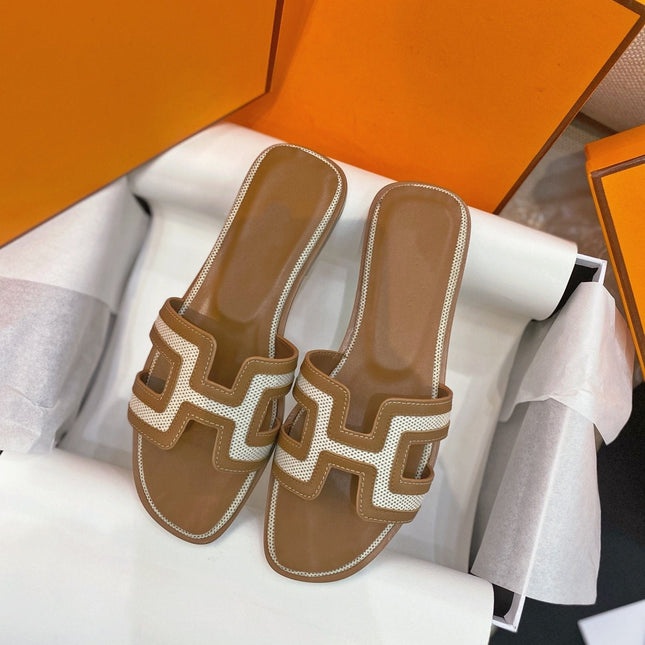 Oran Sandal Brown Leather