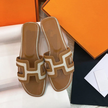 Oran Sandal Brown Leather