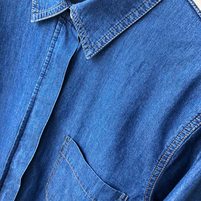 HERMES 25S DENIM SHIRT 201