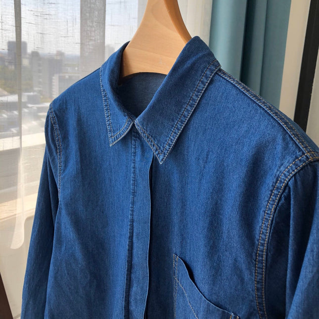 HERMES 25S DENIM SHIRT 201