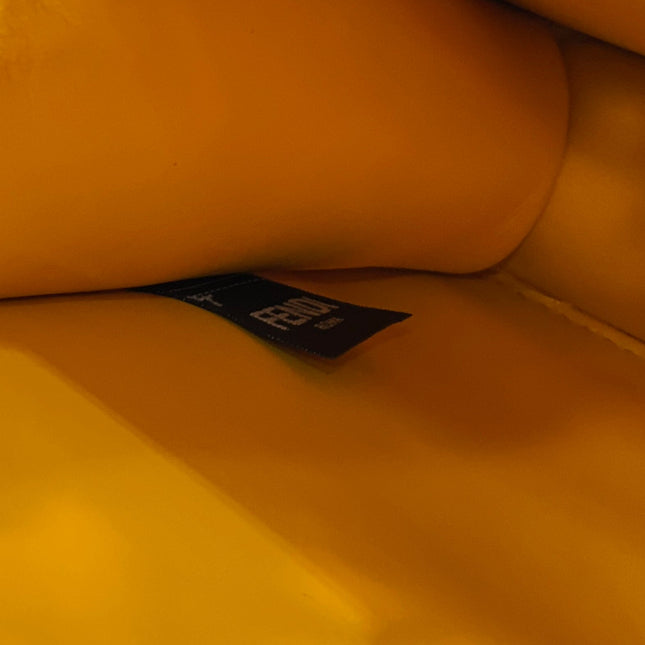 PEEKABOO ISEEU 33 IN ORANGE OMBRE SMOOTH CALFSKIN GOLD HARDWARE