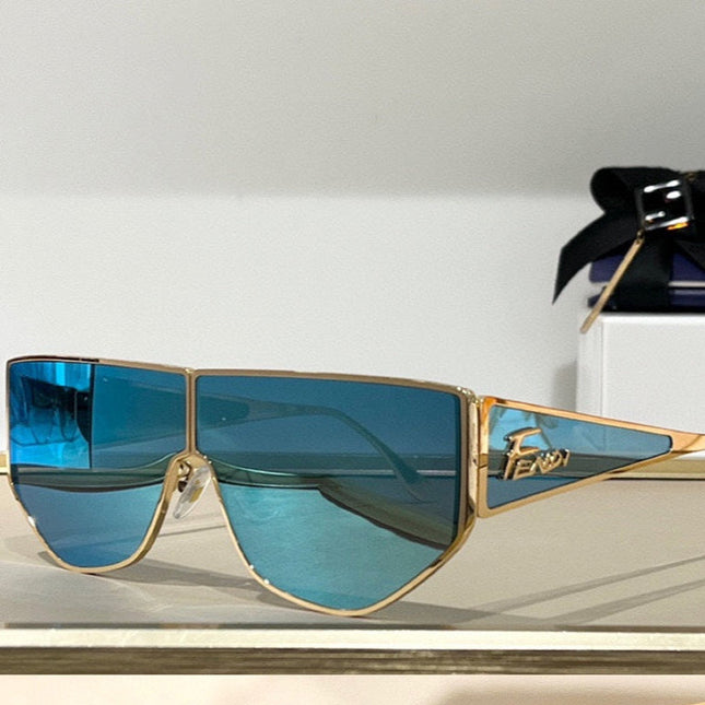 DISCO SQUARED SUNGLASSES FF M0093 IN METAL