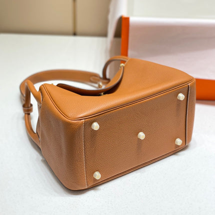 HM LINDY 30 BAG ORANGE CALFSKIN