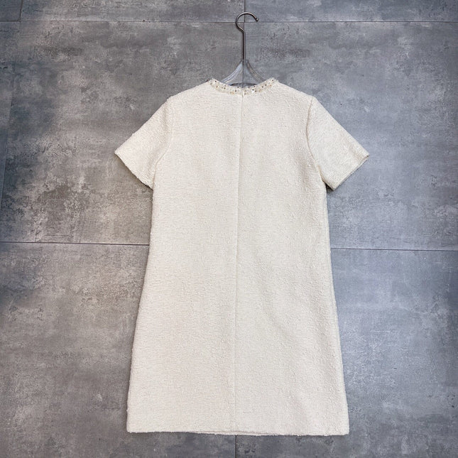 CHANEL 25S EMBELLISHED SHIFT DRESS 396