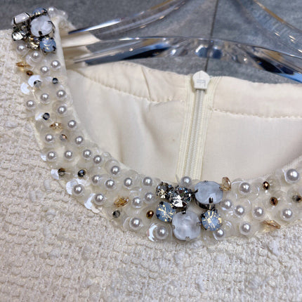 CHANEL 25S EMBELLISHED SHIFT DRESS 396