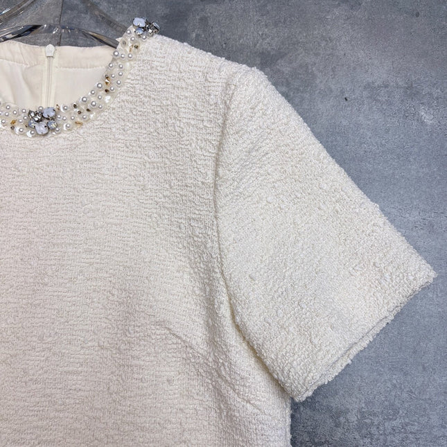 CHANEL 25S EMBELLISHED SHIFT DRESS 396