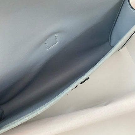 JIGE WALLET 29 IN ASH GRAY EPSON LEATHER