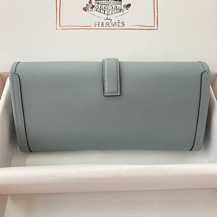 JIGE WALLET 29 IN ASH GRAY EPSON LEATHER