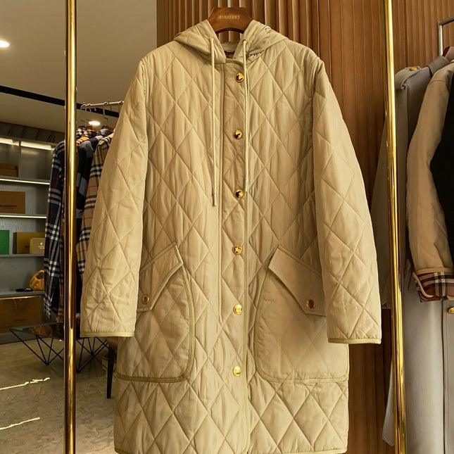BURBERRY 25S LONG HOODED COAT 062