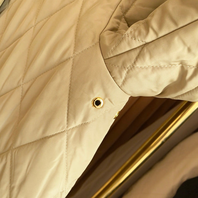 BURBERRY 25S LONG HOODED COAT 062