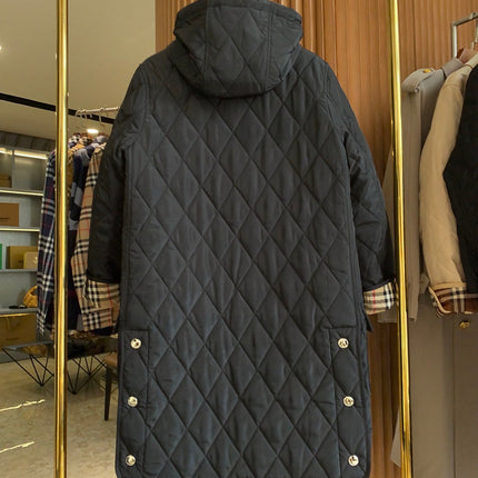 BURBERRY 25S LONG HOODED COAT 061