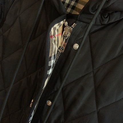 BURBERRY 25S LONG HOODED COAT 061